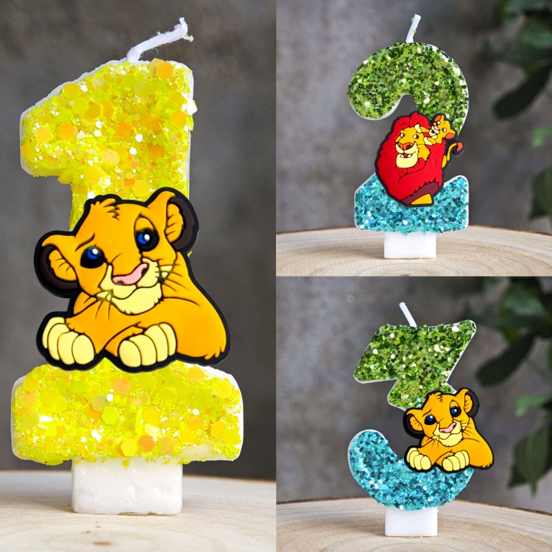 Baby Food Plan - Świeca Król Lew Simba Numer 0-9