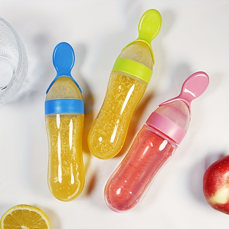 Baby Food Diet - Butelka silikonowa do karmienia niemowląt z