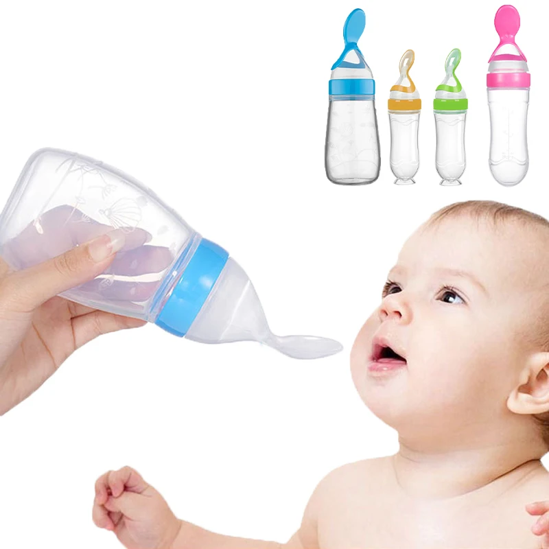 Baby Food Jars - Bezpieczna butelka do karmienia dziecka Łyżka