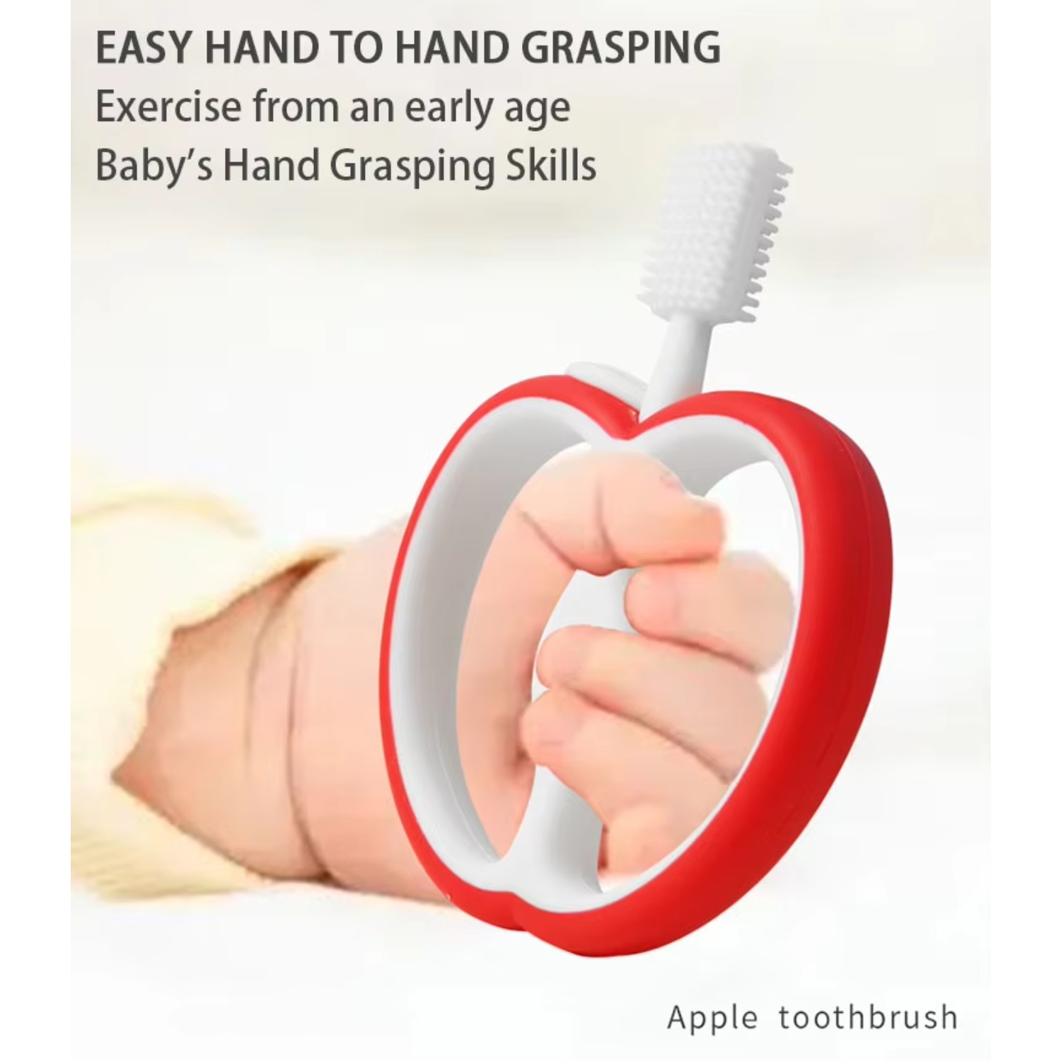 Uroczy silikonowy gryzak w ksz – Baby Food Apple recenzja i cena