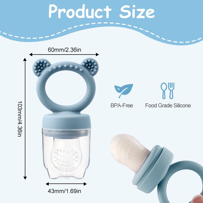 Silikonowy podkarmiacz do owoc – Baby Food Diet recenzja i cena