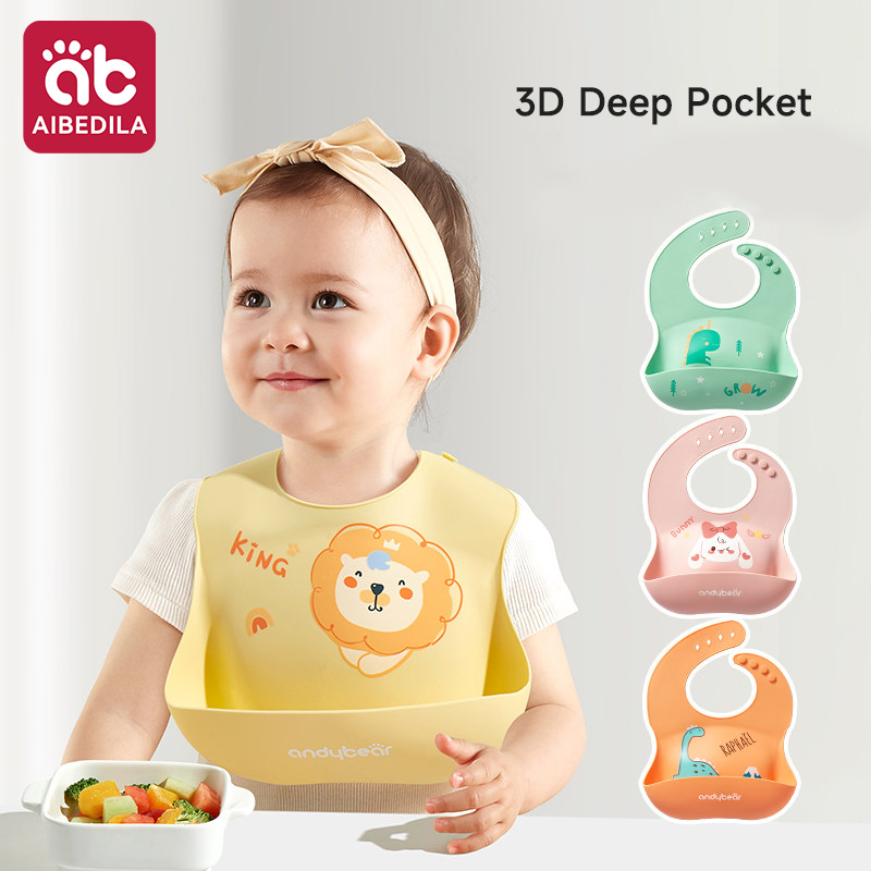 AIBEDILA Silikonowy Śliniak dl – Baby Food Year Old recenzja i cena