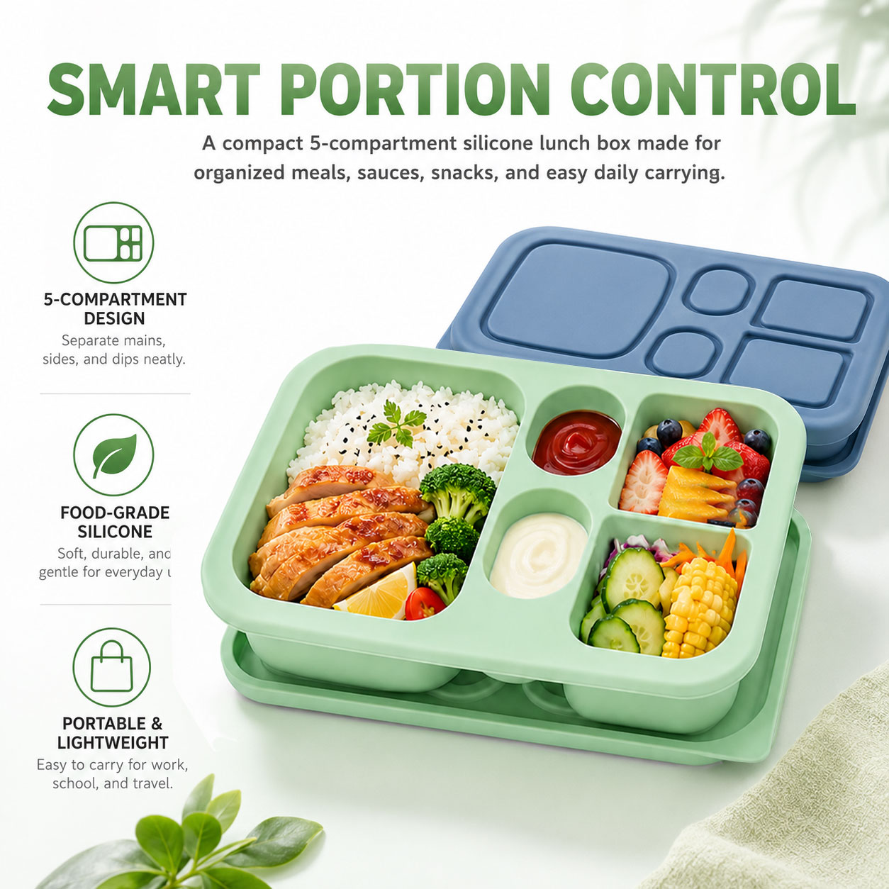 Przenośny silikonowy pojemnik  – Baby Food Plan recenzja i cena