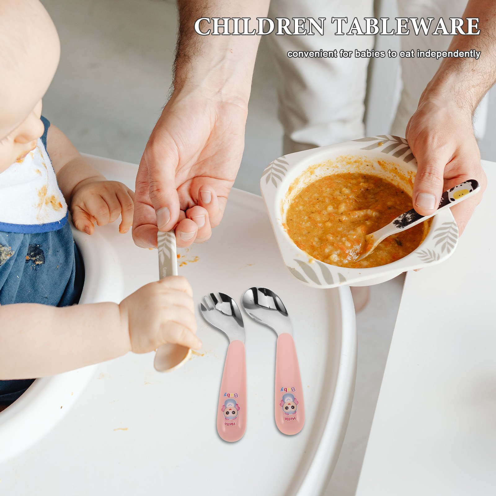 1 para łyżek i widelców dla ma – Self Feed Spoon recenzja i cena