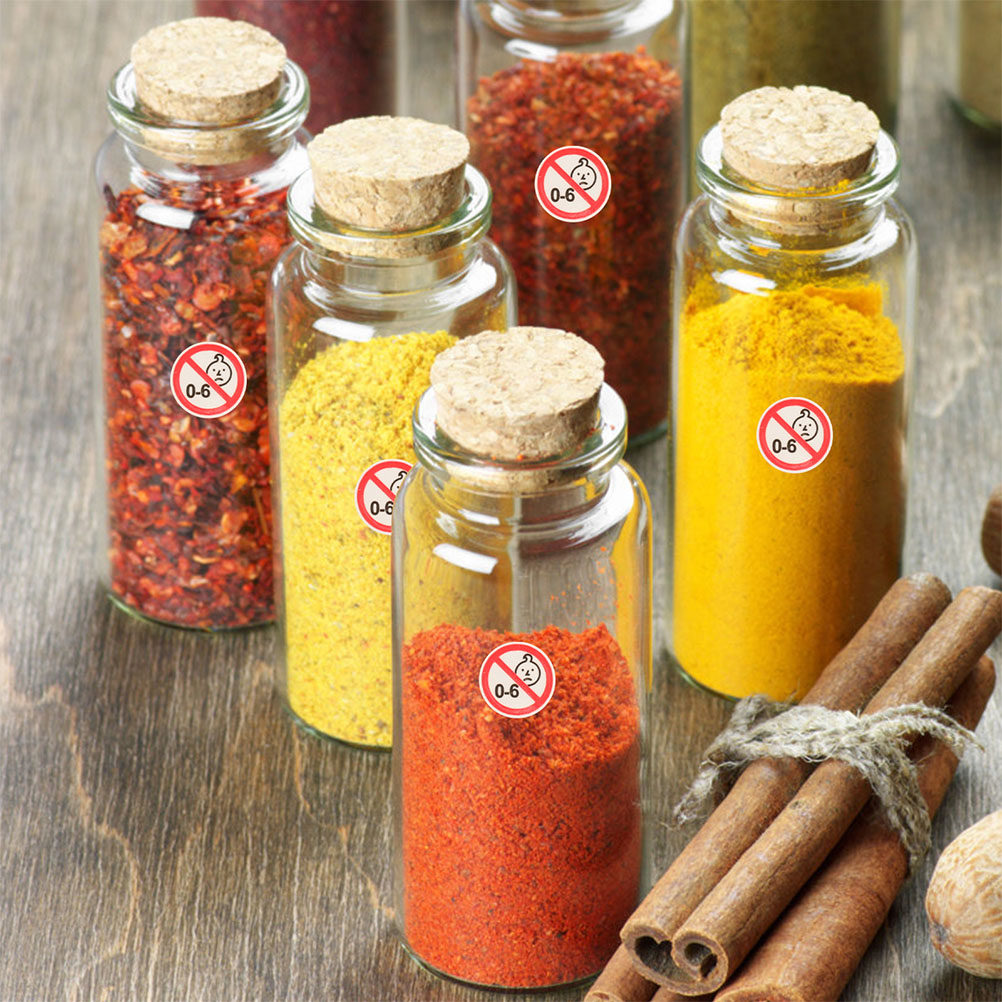 500 sztuk naklejek ostrzegawcz – Baby Food Year Old recenzja i cena