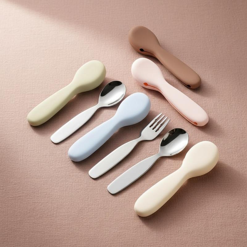 Zestaw łyżki i widelca dla mal – Self Feed Spoon recenzja i cena