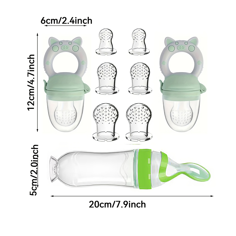 9 szt. Sztućców do karmienia:  – Baby Food Jars recenzja i cena