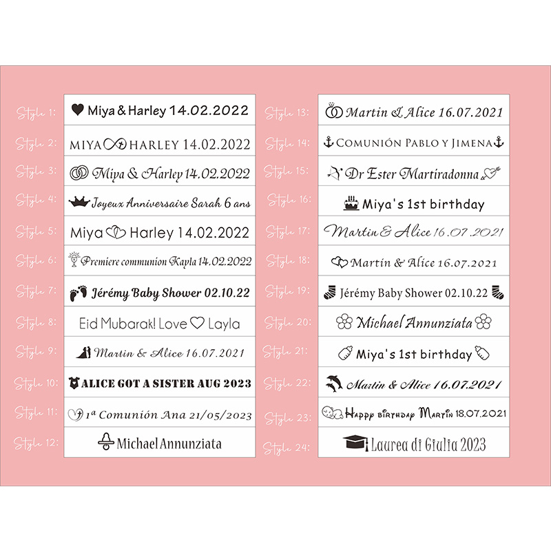 100 szt. Personalizowane Kolor – Baby Food Plan recenzja i cena