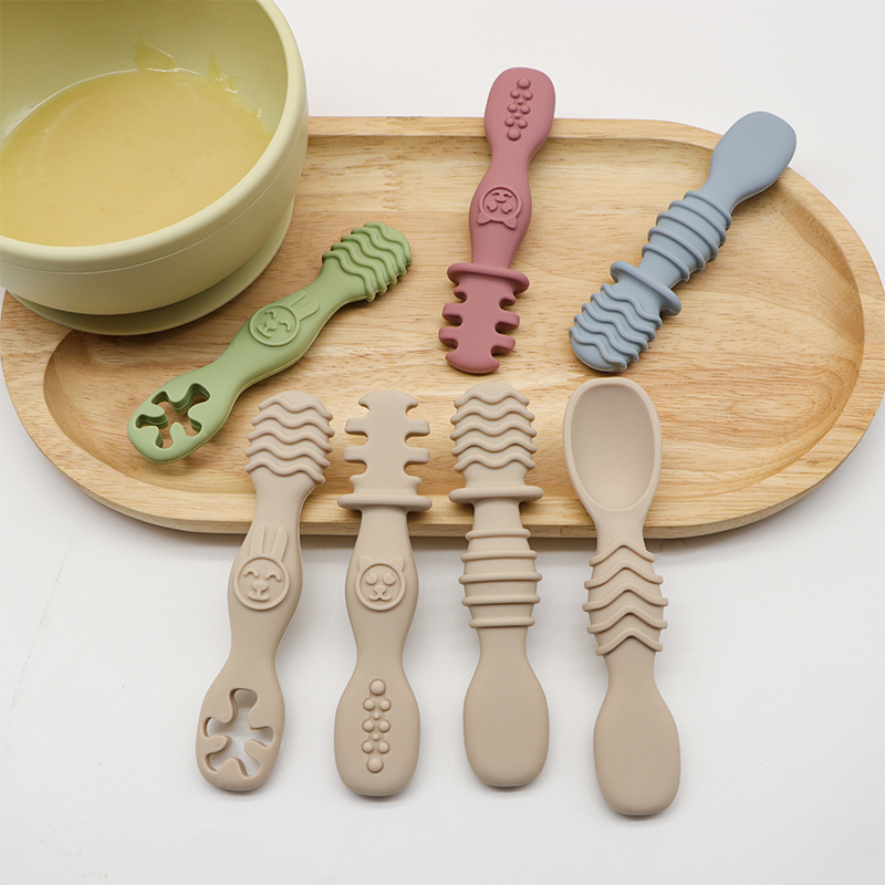 4 sztuki silikonowych łyżeczek – Baby Food For 7 Month Old recenzja i cena